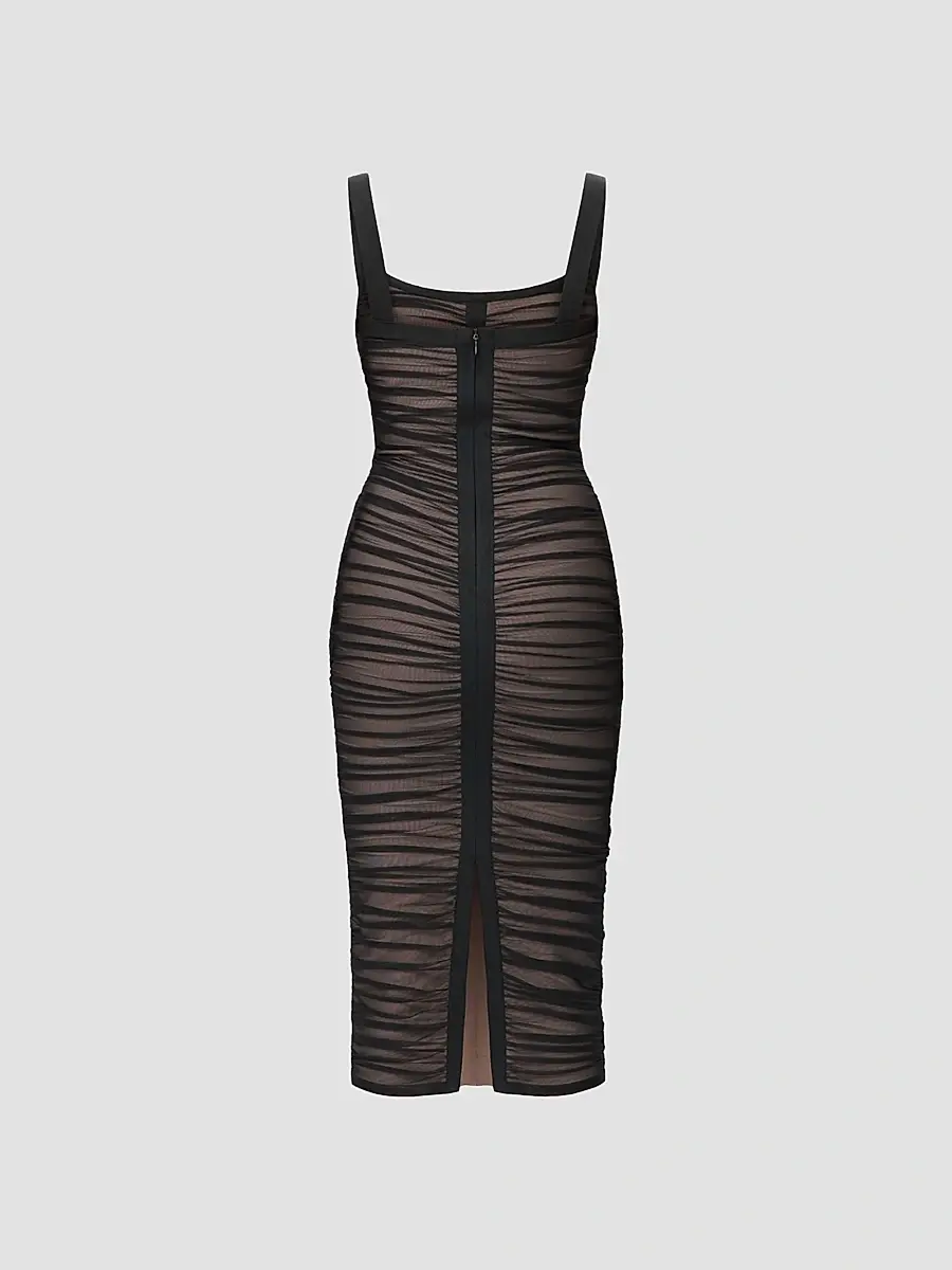 Hervé Léger Women's The Gloria Bandage Midi Dress | Thumbnail 7 Hervé Léger Women's The Gloria Bandage Midi Dress | Thumbnail 7