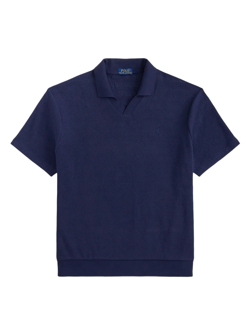 Polo Ralph Lauren Men's Pointelle-Ribbed Polo Shirt