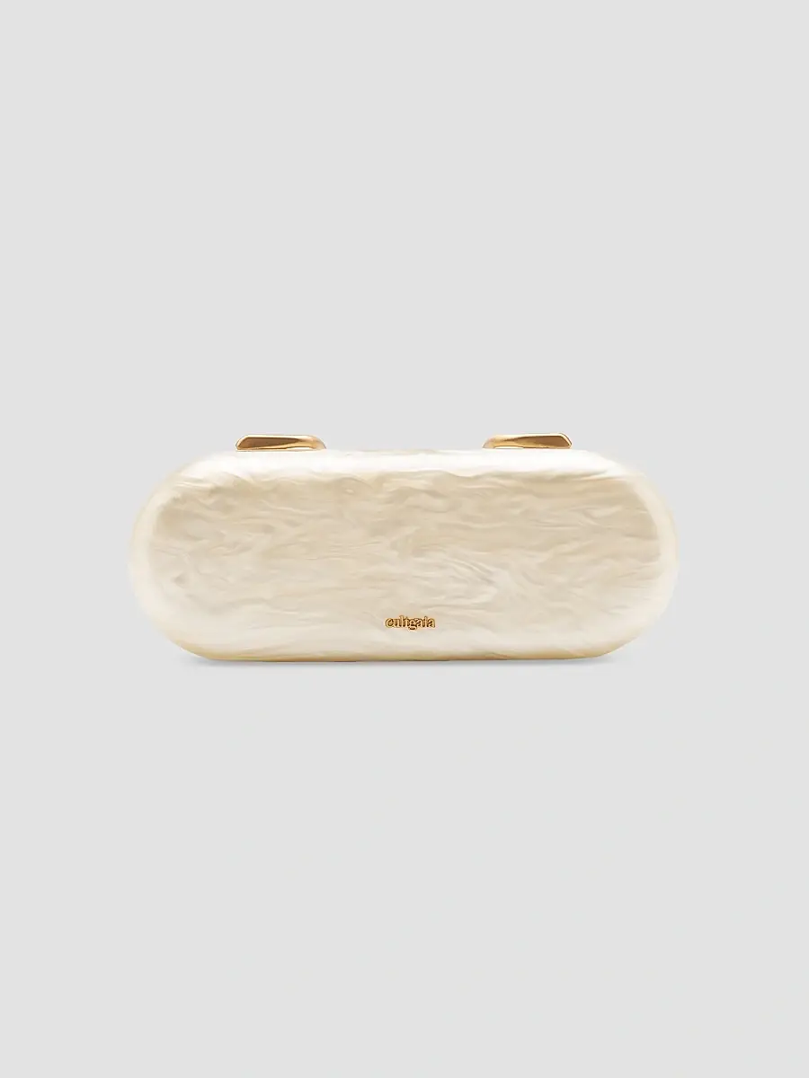 Cult Gaia Women's Ilaria Sculptural Clutch | Thumbnail 3 Cult Gaia Women's Ilaria Sculptural Clutch | Thumbnail 3
