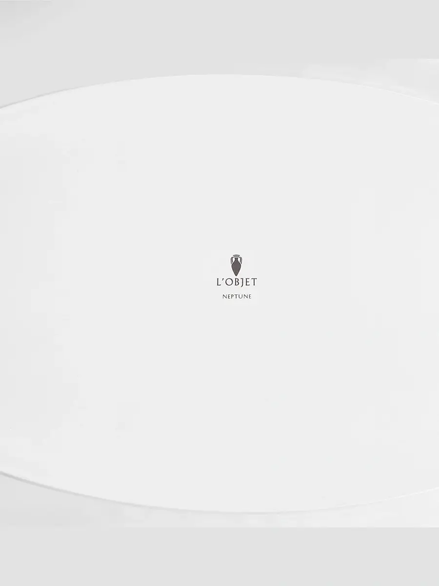 L'Objet Neptune Porcelain Large Oval Platter | Thumbnail 3 L'Objet Neptune Porcelain Large Oval Platter | Thumbnail 3