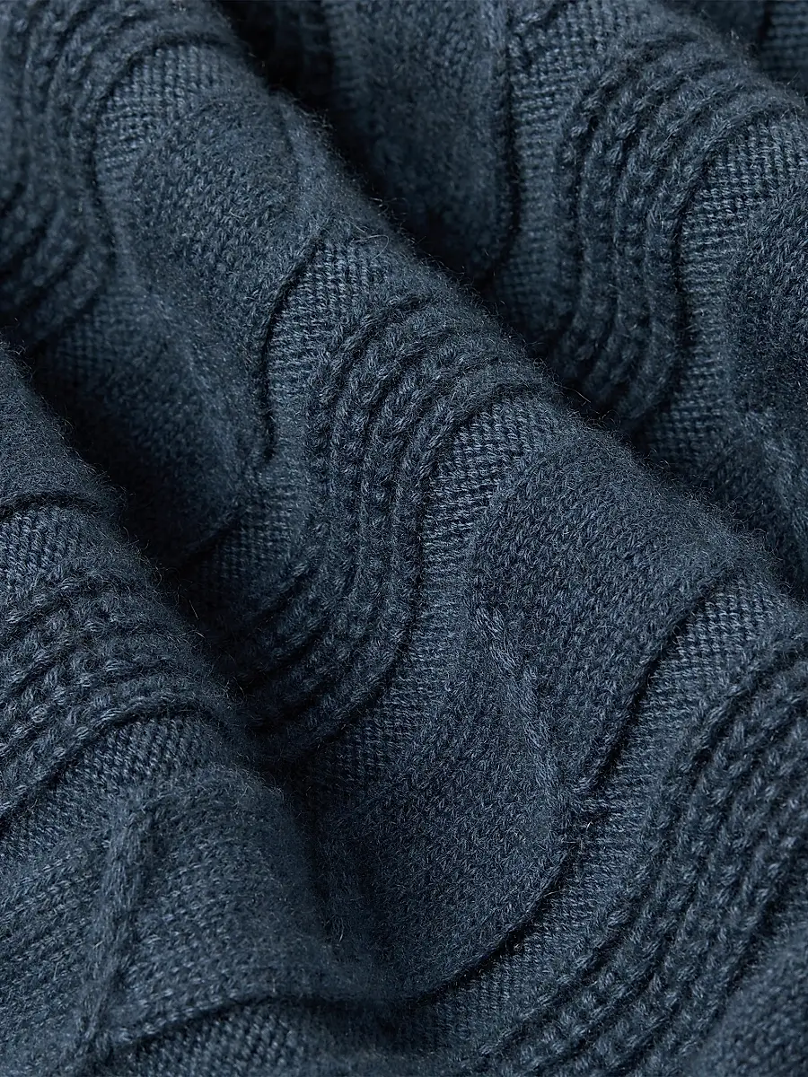Zegna Men's Oasi Cashmere Crewneck Sweater | Thumbnail 5 Zegna Men's Oasi Cashmere Crewneck Sweater | Thumbnail 5