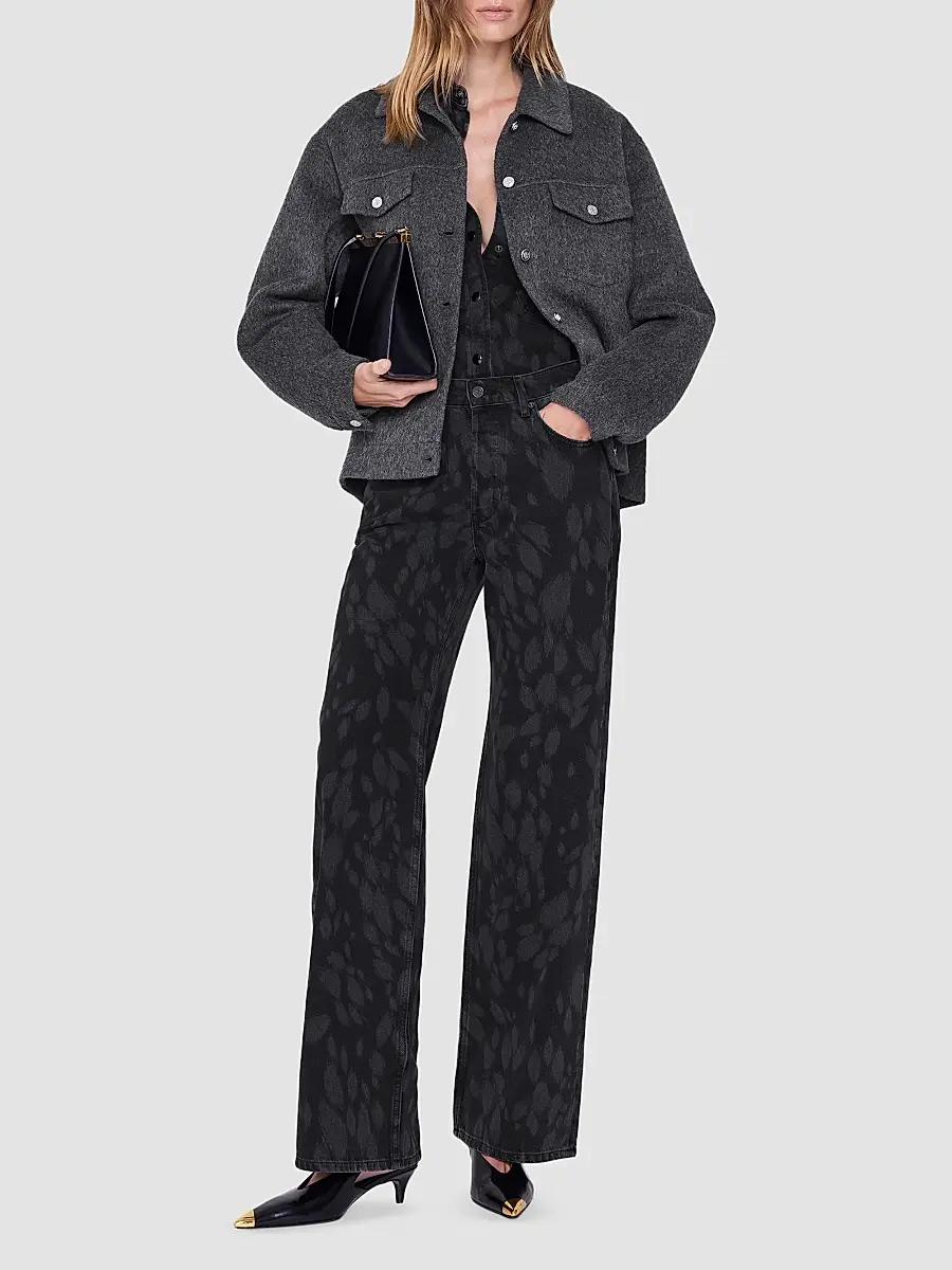 Anine Bing Women's Samy Denim Shirt | Thumbnail 2 Anine Bing Women's Samy Denim Shirt | Thumbnail 2