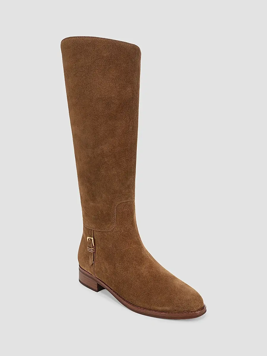 Veronica Beard Women's Arabelle 30MM Suede Riding Boots | Thumbnail 2 Veronica Beard Women's Arabelle 30MM Suede Riding Boots | Thumbnail 2