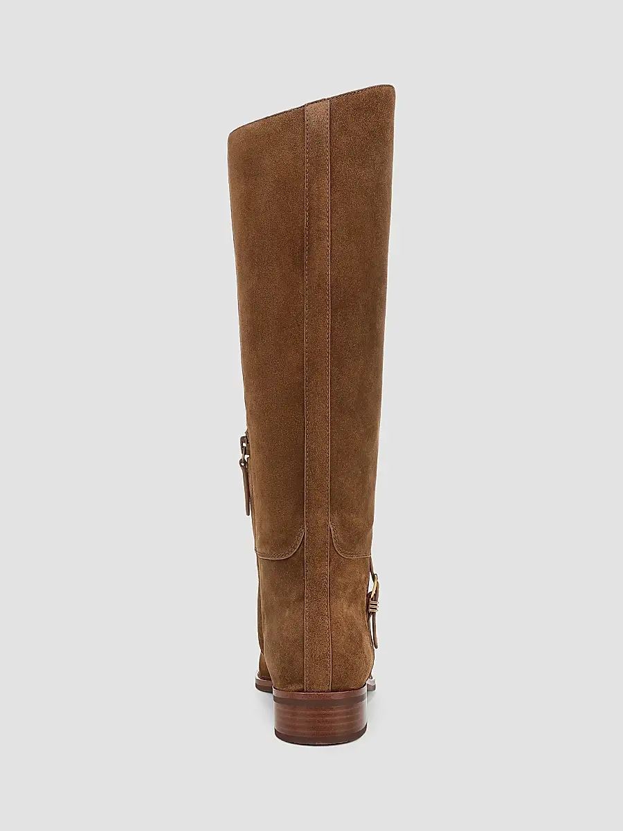 Veronica Beard Women's Arabelle 30MM Suede Riding Boots | Thumbnail 3 Veronica Beard Women's Arabelle 30MM Suede Riding Boots | Thumbnail 3