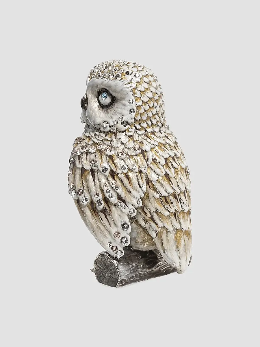 Jay Strongwater Hildy Owl Figurine | Thumbnail 2 Jay Strongwater Hildy Owl Figurine | Thumbnail 2