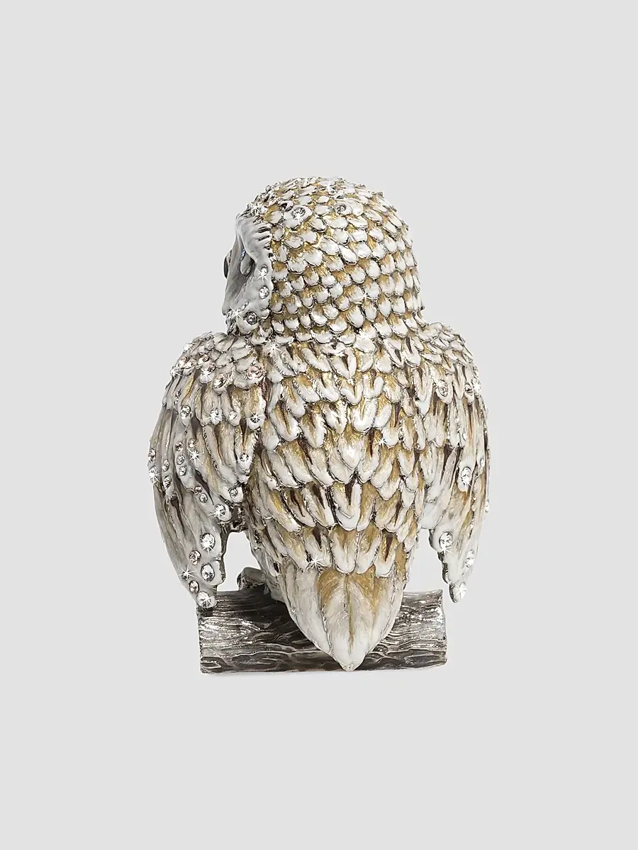 Jay Strongwater Hildy Owl Figurine | Thumbnail 4 Jay Strongwater Hildy Owl Figurine | Thumbnail 4
