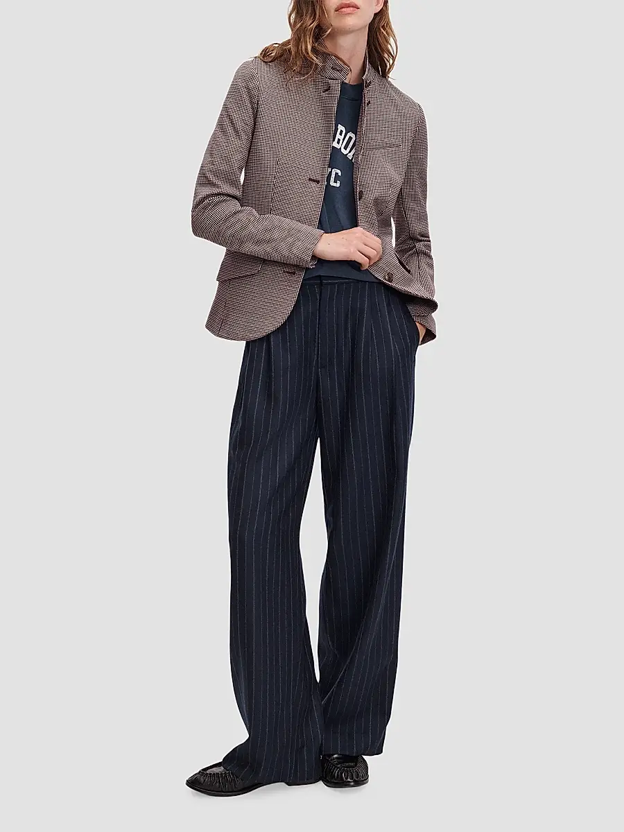 rag & bone Women's Slade Ponte Jacquard Blazer | Thumbnail 2 rag & bone Women's Slade Ponte Jacquard Blazer | Thumbnail 2