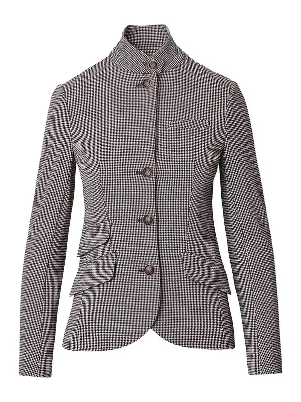rag & bone Women's Slade Ponte Jacquard Blazer