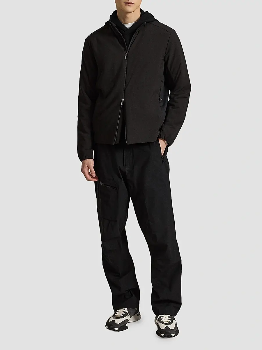 Polo Ralph Lauren Men's Jersey-Paneled Stretch Jacket | Thumbnail 2 Polo Ralph Lauren Men's Jersey-Paneled Stretch Jacket | Thumbnail 2
