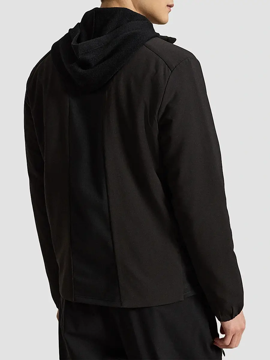 Polo Ralph Lauren Men's Jersey-Paneled Stretch Jacket | Thumbnail 3 Polo Ralph Lauren Men's Jersey-Paneled Stretch Jacket | Thumbnail 3
