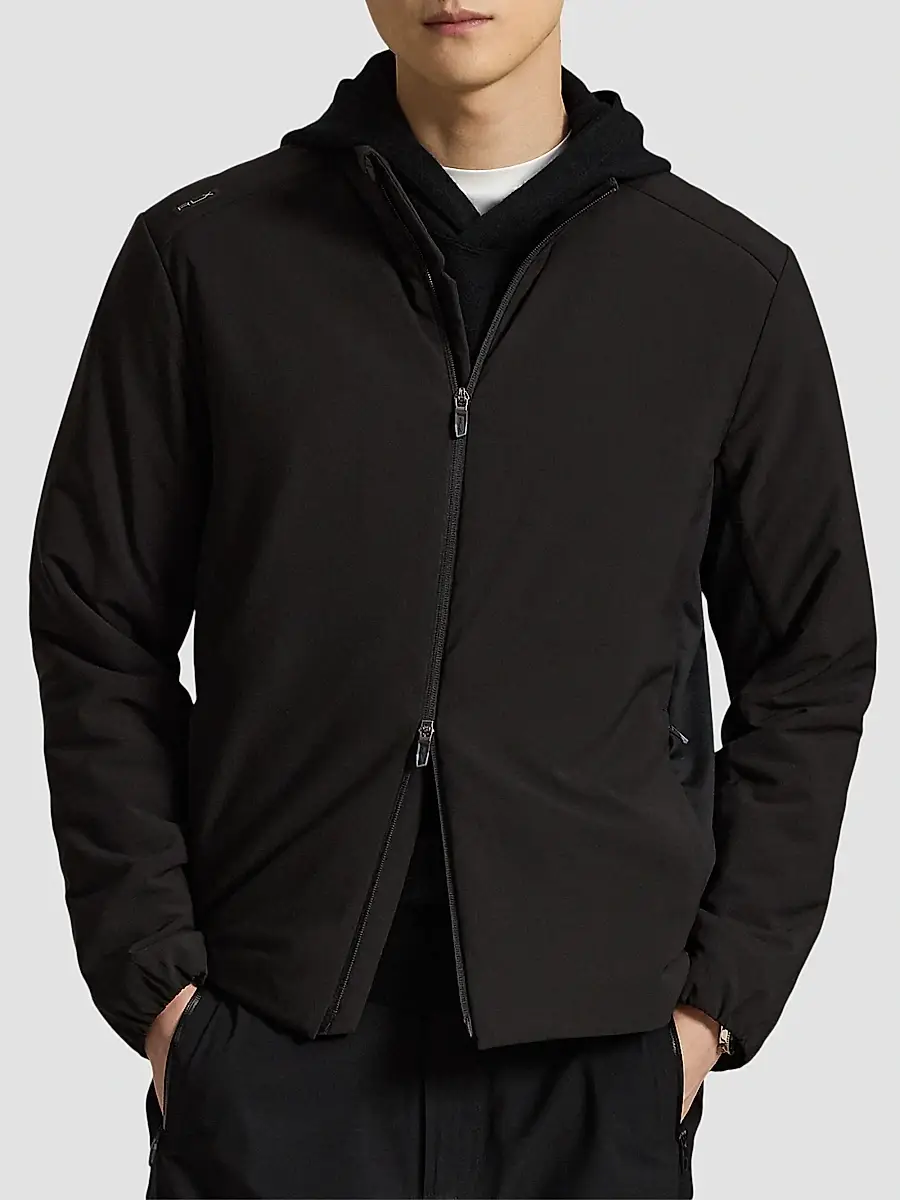 Polo Ralph Lauren Men's Jersey-Paneled Stretch Jacket | Thumbnail 4 Polo Ralph Lauren Men's Jersey-Paneled Stretch Jacket | Thumbnail 4