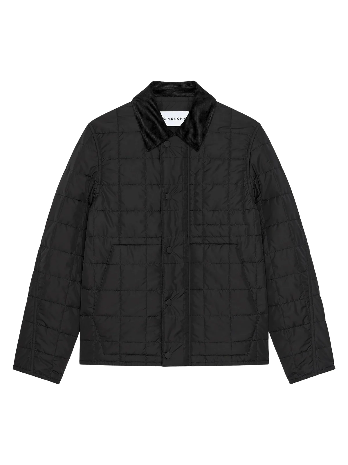Givenchy Men's Couture Seam Quilted Blouson Jacket
