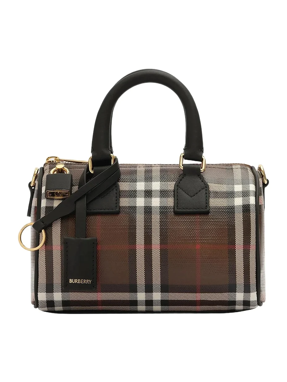Burberry Women's Mini Check Bowling Bag