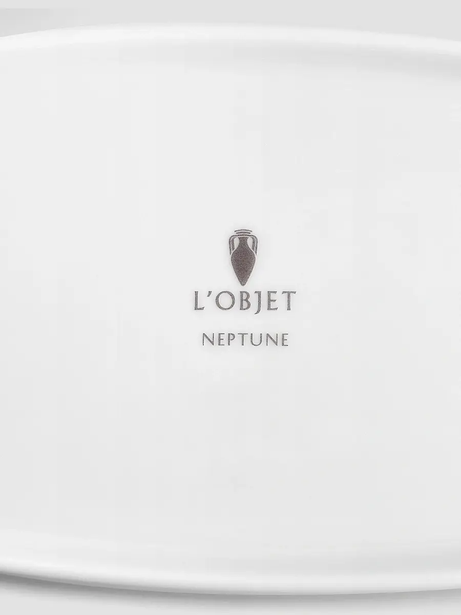 L'Objet Neptune Porcelain & 24K-Gold Oval Platter | Thumbnail 3 L'Objet Neptune Porcelain & 24K-Gold Oval Platter | Thumbnail 3