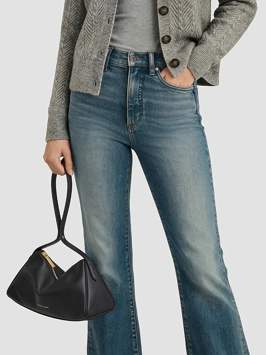 Veronica Beard Women's Prism Leather Shoulder Bag | Thumbnail 2 Veronica Beard Women's Prism Leather Shoulder Bag | Thumbnail 2