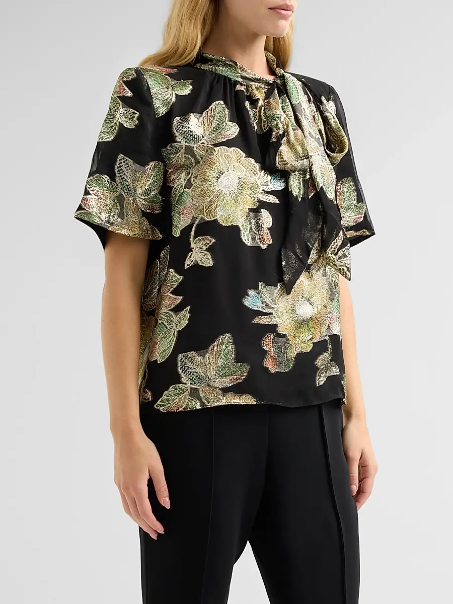 Ramy Brook Women's Balinda Floral Embroidered Top | Thumbnail 4 Ramy Brook Women's Balinda Floral Embroidered Top | Thumbnail 4