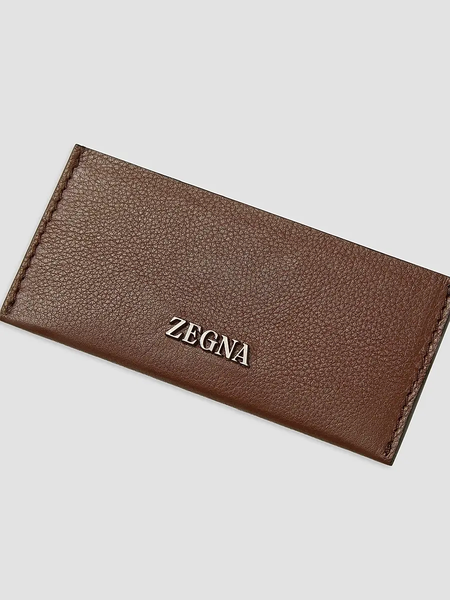 Zegna Men's Secondskin Card Case | Thumbnail 4 Zegna Men's Secondskin Card Case | Thumbnail 4