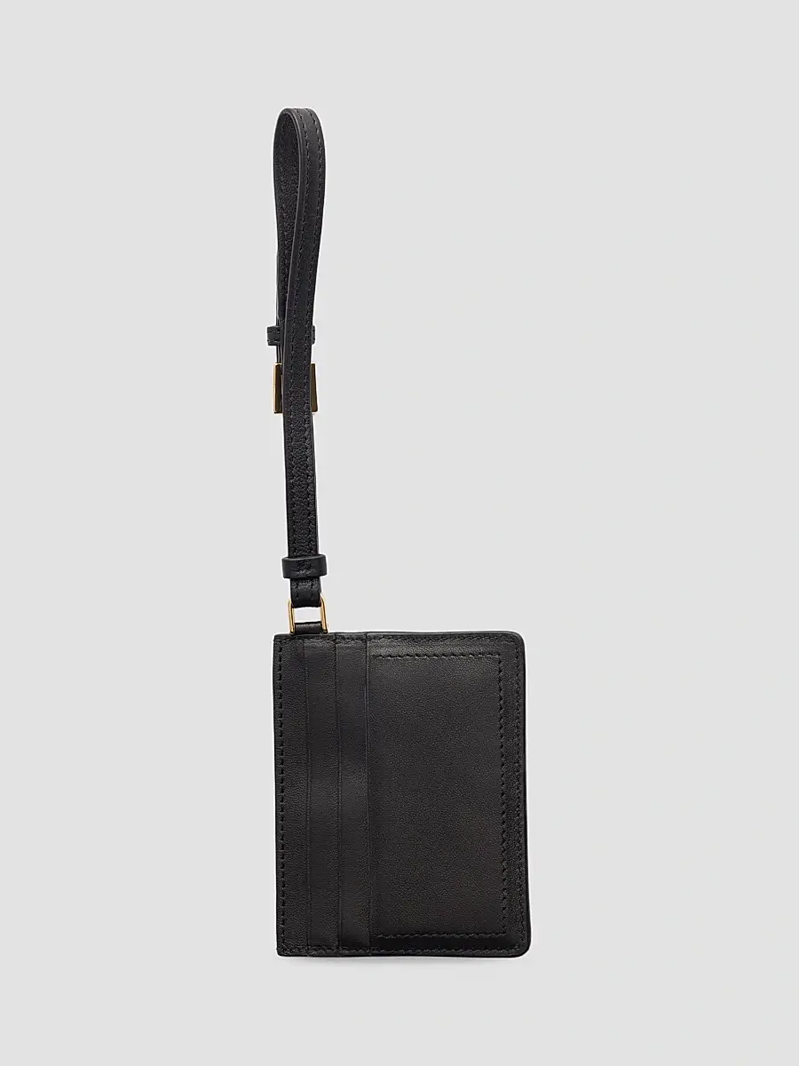 Prada Women's Nappa Leather Card Holder | Thumbnail 2 Prada Women's Nappa Leather Card Holder | Thumbnail 2