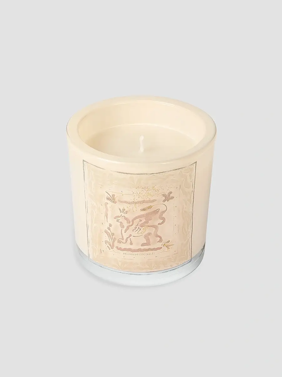 Brunello Cucinelli Candle in Glass Holder with Griffin Design - Panama | Thumbnail 2 Brunello Cucinelli Candle in Glass Holder with Griffin Design - Panama | Thumbnail 2