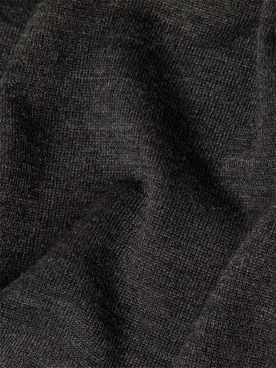 Zegna Men's Trofeo 15milmil15 Wool Polo Shirt | Thumbnail 5