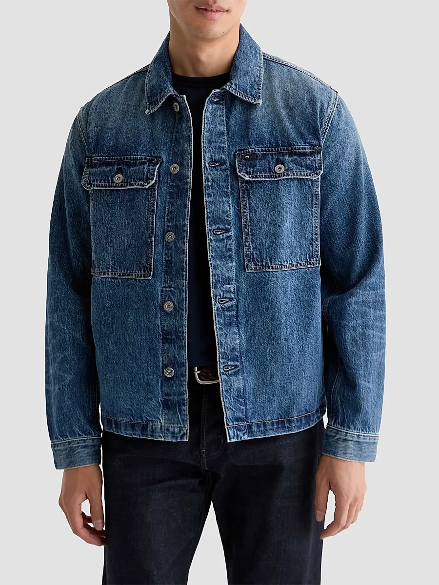 AG Jeans Men's Owen Denim Shirt Jacket | Thumbnail 4 AG Jeans Men's Owen Denim Shirt Jacket | Thumbnail 4