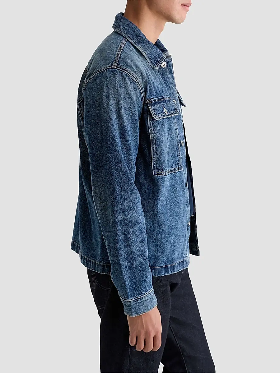 AG Jeans Men's Owen Denim Shirt Jacket | Thumbnail 6 AG Jeans Men's Owen Denim Shirt Jacket | Thumbnail 6