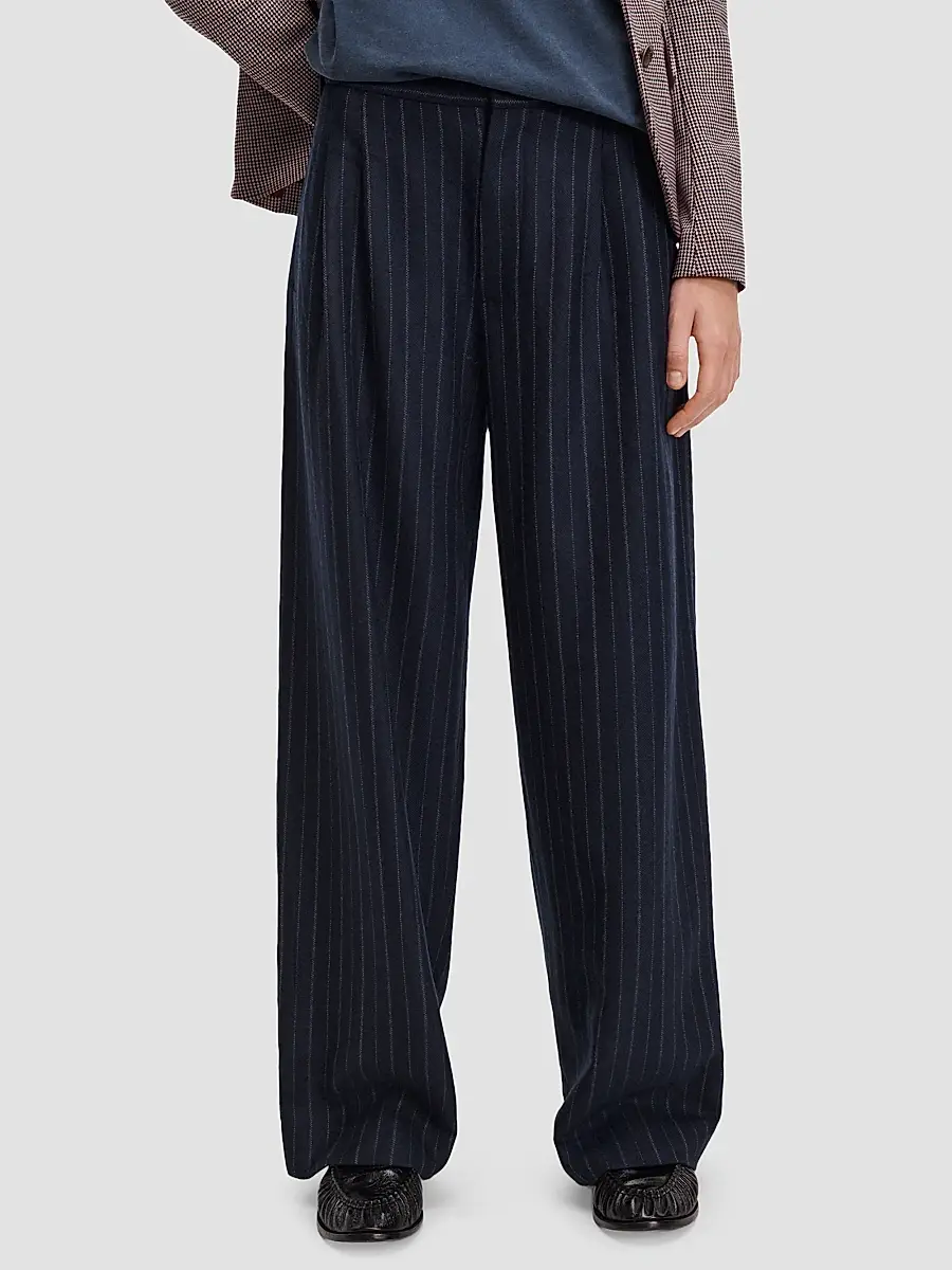rag & bone Women's Lawrence Pinstripe Tailored Pants | Thumbnail 3