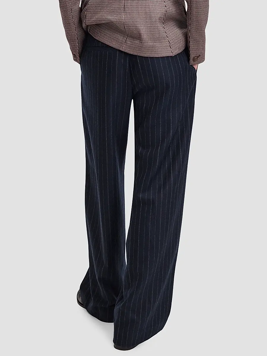 rag & bone Women's Lawrence Pinstripe Tailored Pants | Thumbnail 4