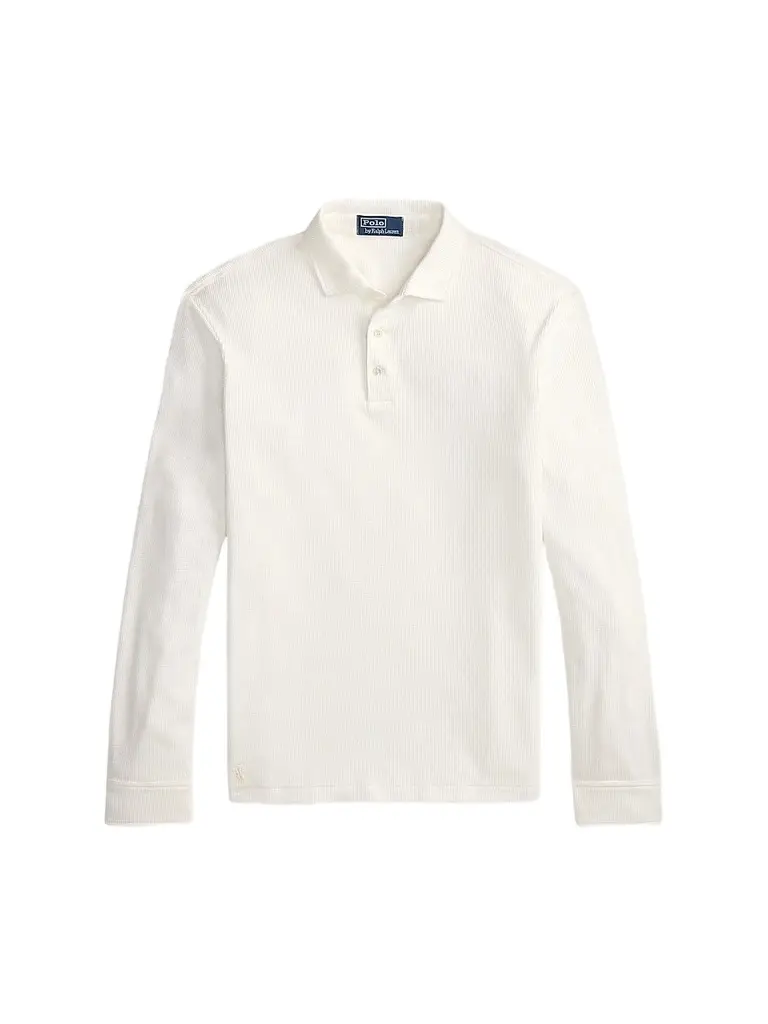 Polo Ralph Lauren Men's Standard-Fit Waffle-Knit Polo Shirt