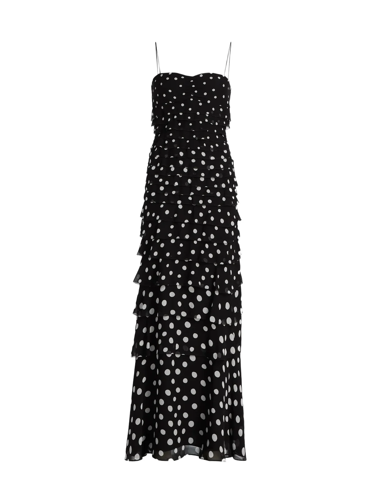 Saloni Women's Niki Polka Dot Maxi Dress