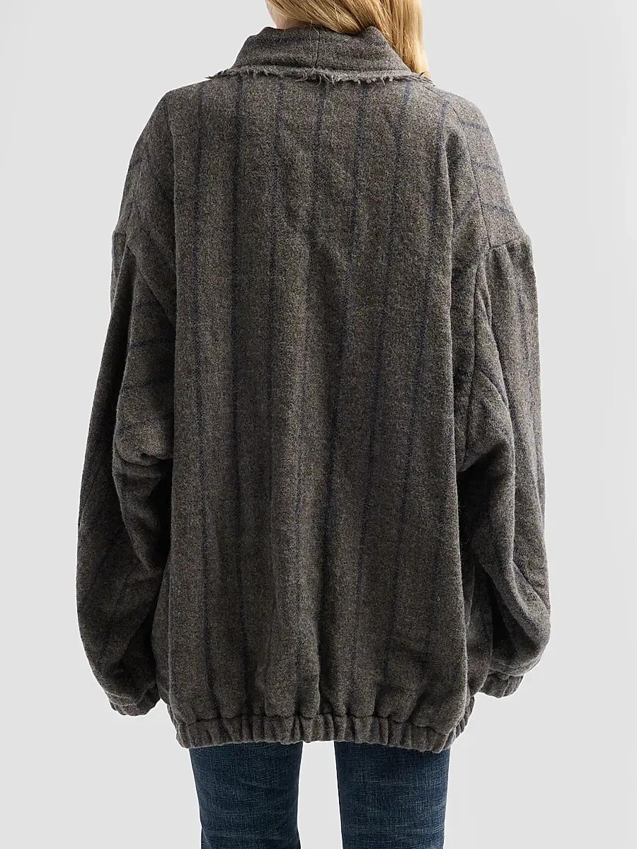 R13 Women's Striped Virgin Wool Cardigan | Thumbnail 3 R13 Women's Striped Virgin Wool Cardigan | Thumbnail 3