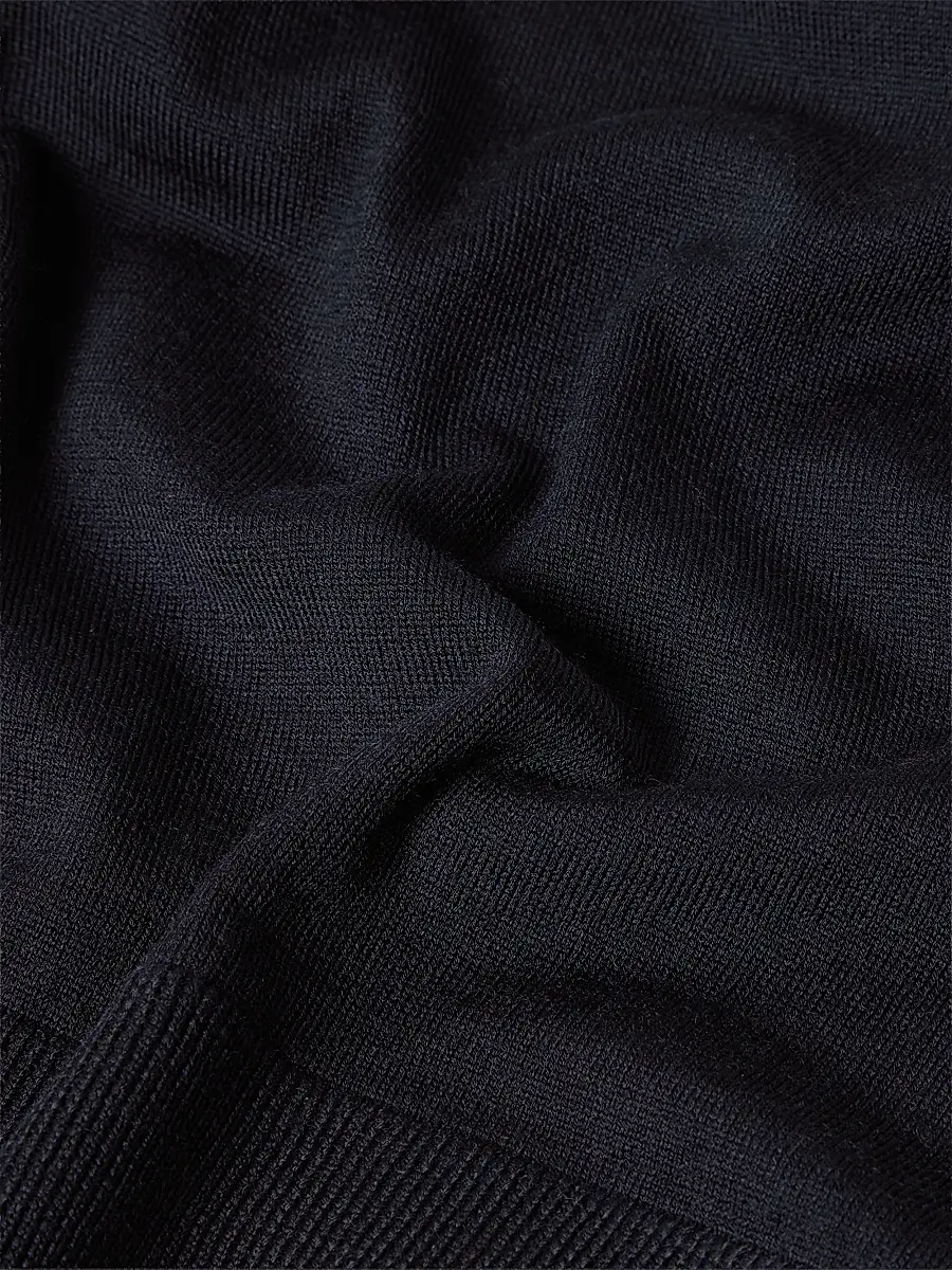 Zegna Men's Trofeo 15milmil15 Wool Polo Shirt | Thumbnail 5