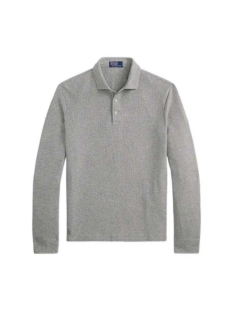 Polo Ralph Lauren Men's Standard-Fit Waffle-Knit Polo Shirt