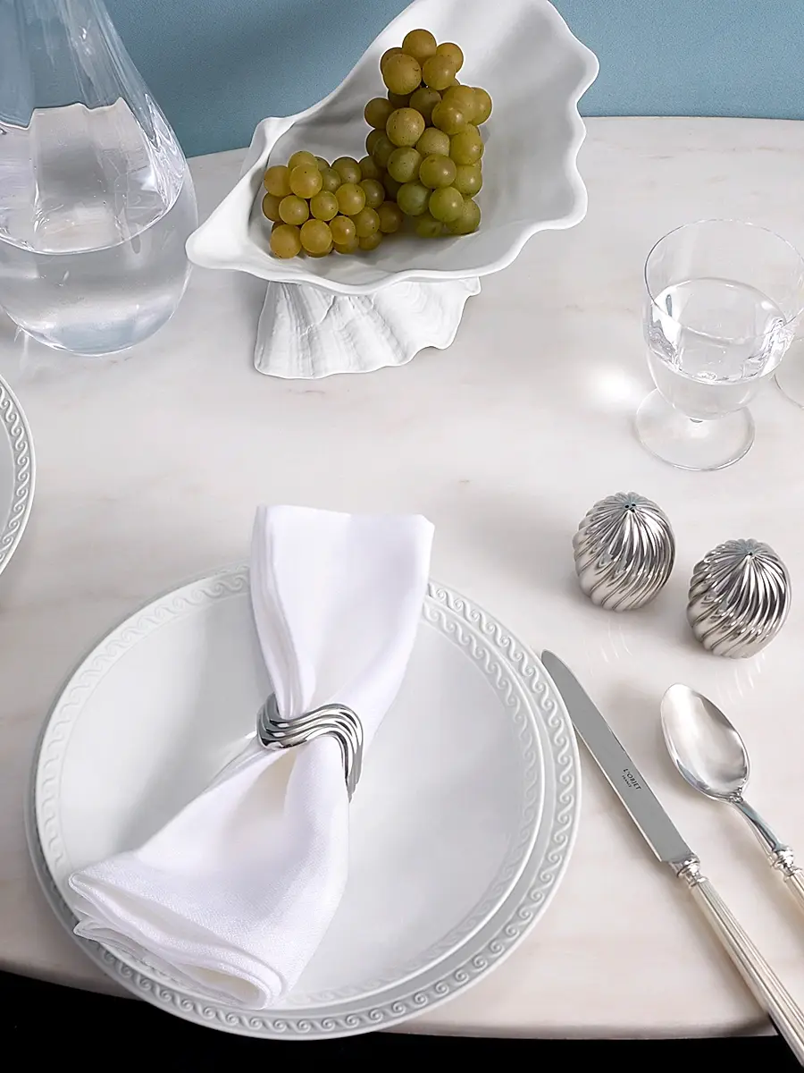 L'Objet Neptune Porcelain Dinner Plate | Thumbnail 3 L'Objet Neptune Porcelain Dinner Plate | Thumbnail 3