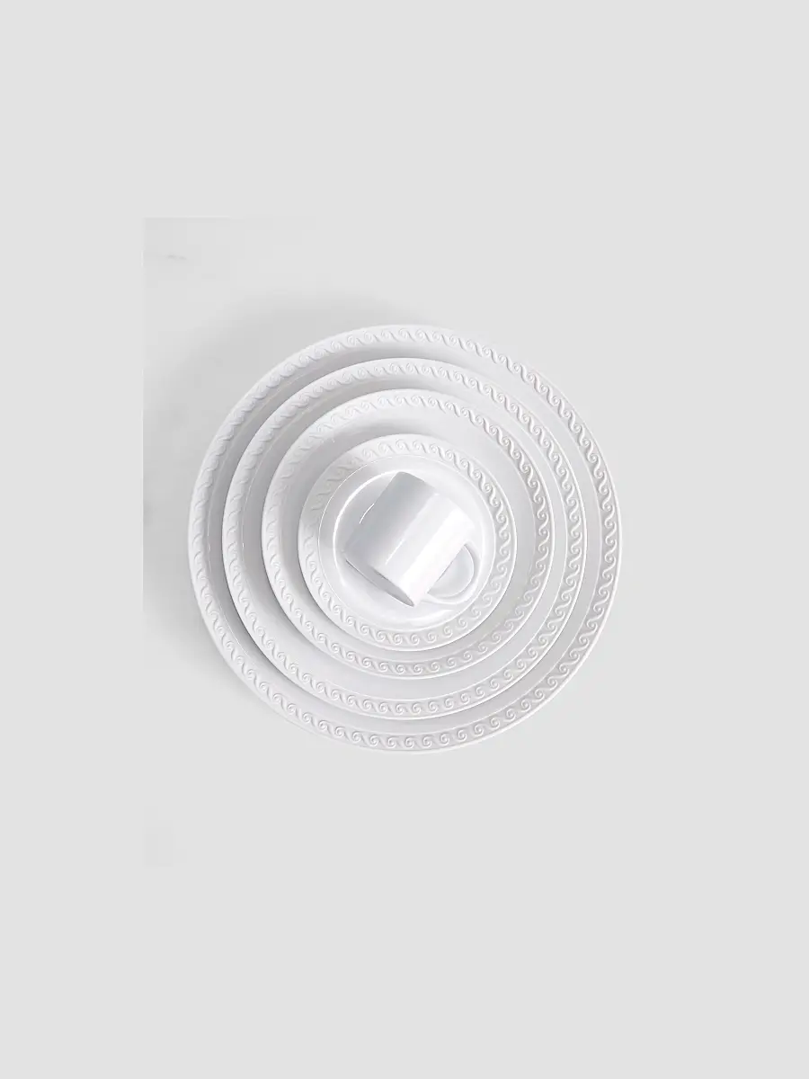 L'Objet Neptune Porcelain Dinner Plate | Thumbnail 4 L'Objet Neptune Porcelain Dinner Plate | Thumbnail 4