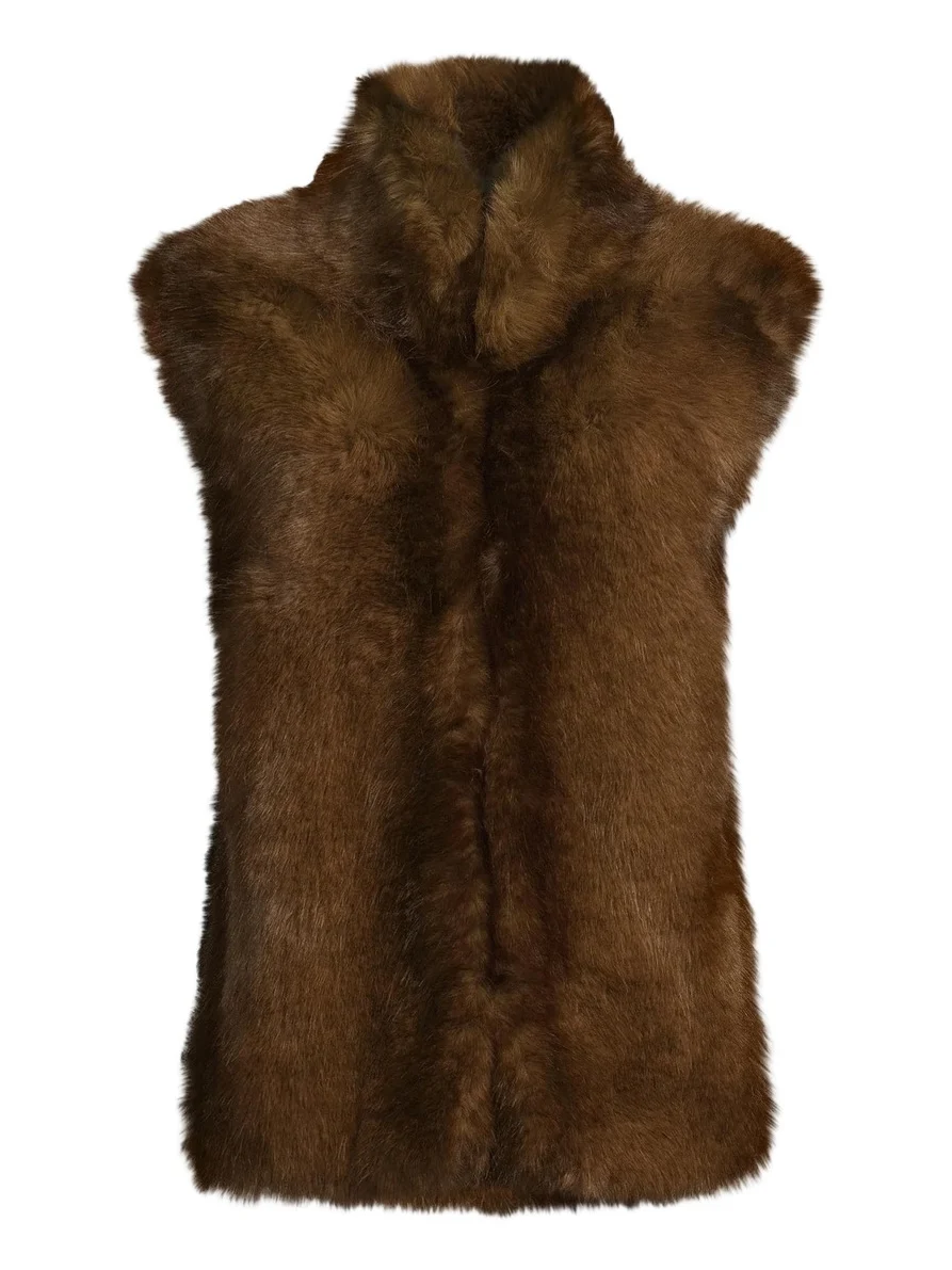 Apparis Women's Laila Faux-Fur Sleeveless Vest