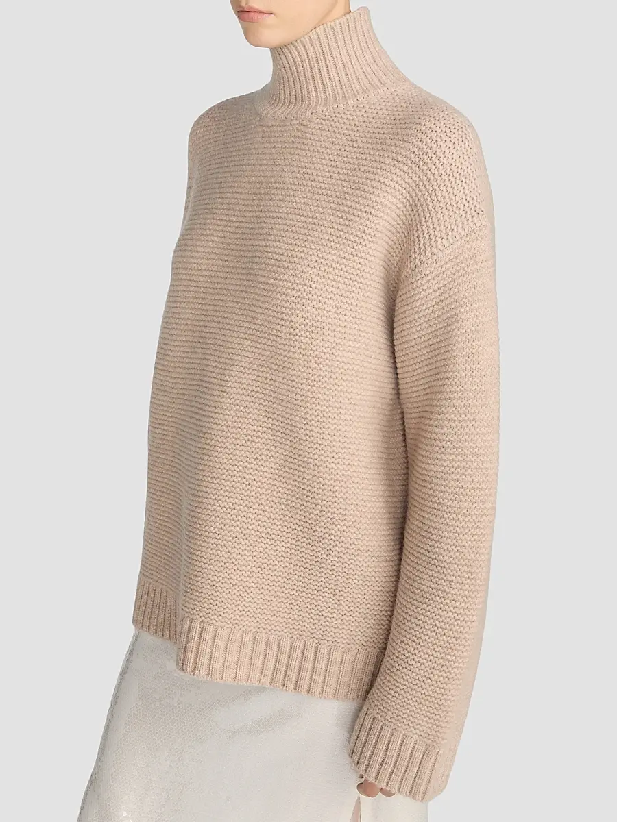 Frame Women's The Links Wool Turtleneck Sweater | Thumbnail 5 Frame Women's The Links Wool Turtleneck Sweater | Thumbnail 5