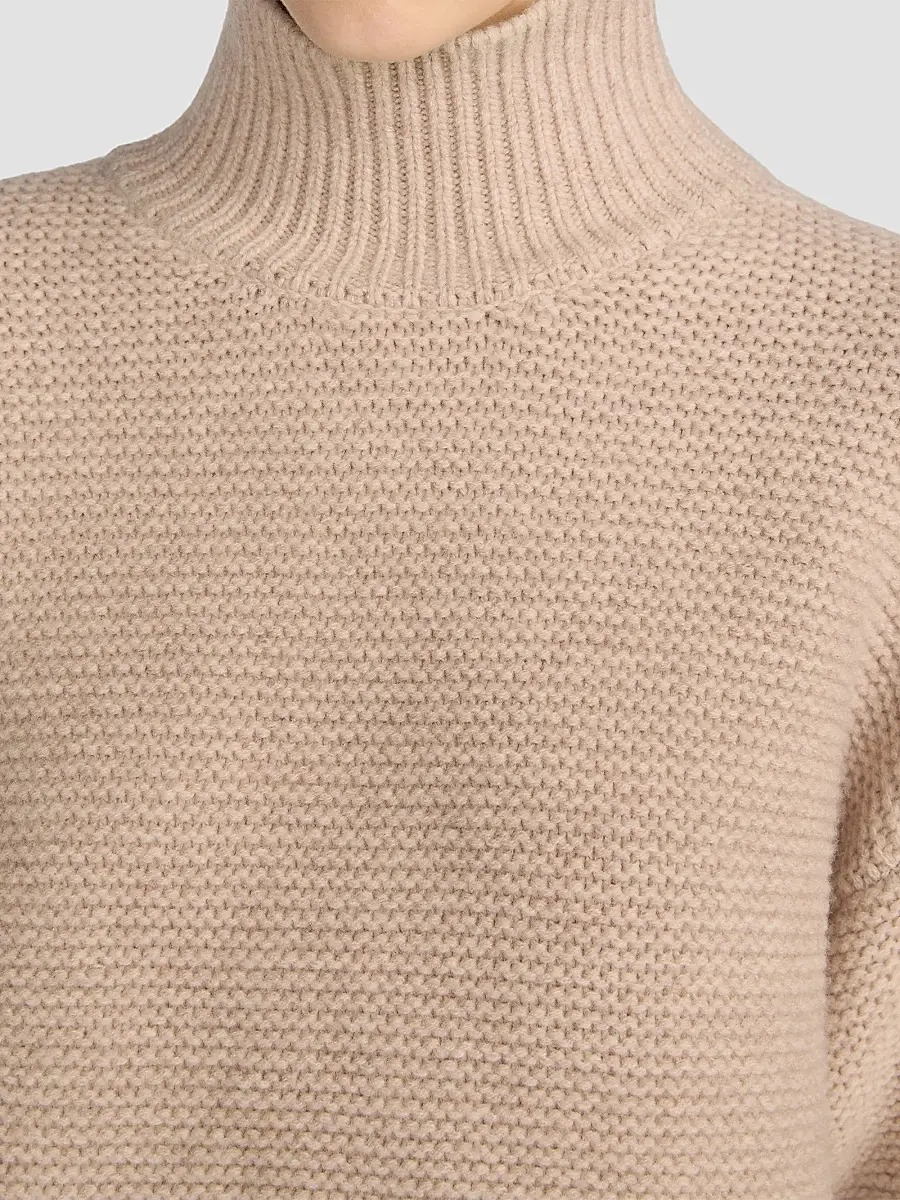 Frame Women's The Links Wool Turtleneck Sweater | Thumbnail 6 Frame Women's The Links Wool Turtleneck Sweater | Thumbnail 6