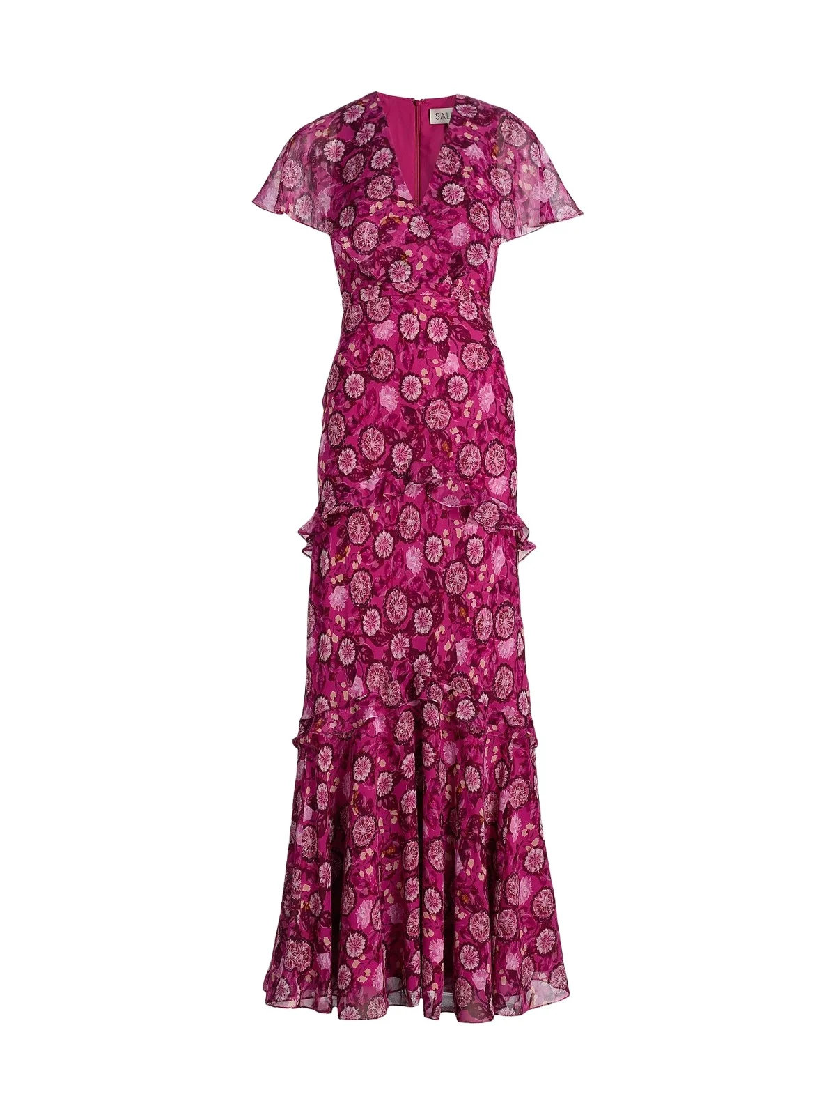 Women's Sarita Floral Silk Maxi Dress Women's Sarita Floral Silk Maxi Dress