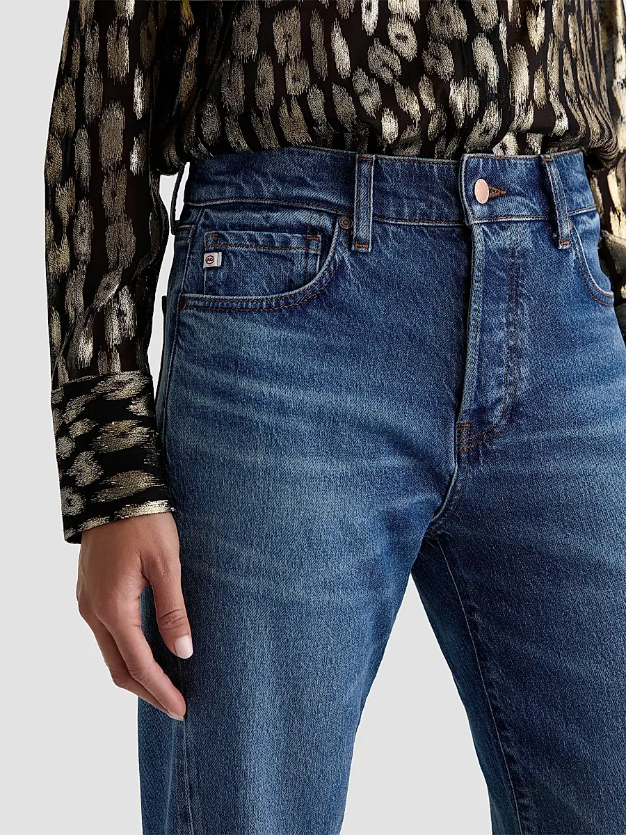 AG Jeans Women's Sydney High-Rise Straight-Leg Jeans | Thumbnail 5 AG Jeans Women's Sydney High-Rise Straight-Leg Jeans | Thumbnail 5
