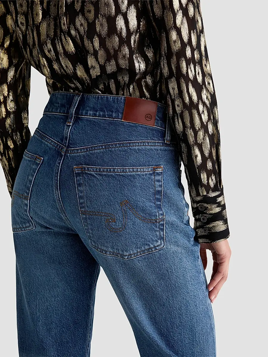 AG Jeans Women's Sydney High-Rise Straight-Leg Jeans | Thumbnail 6 AG Jeans Women's Sydney High-Rise Straight-Leg Jeans | Thumbnail 6