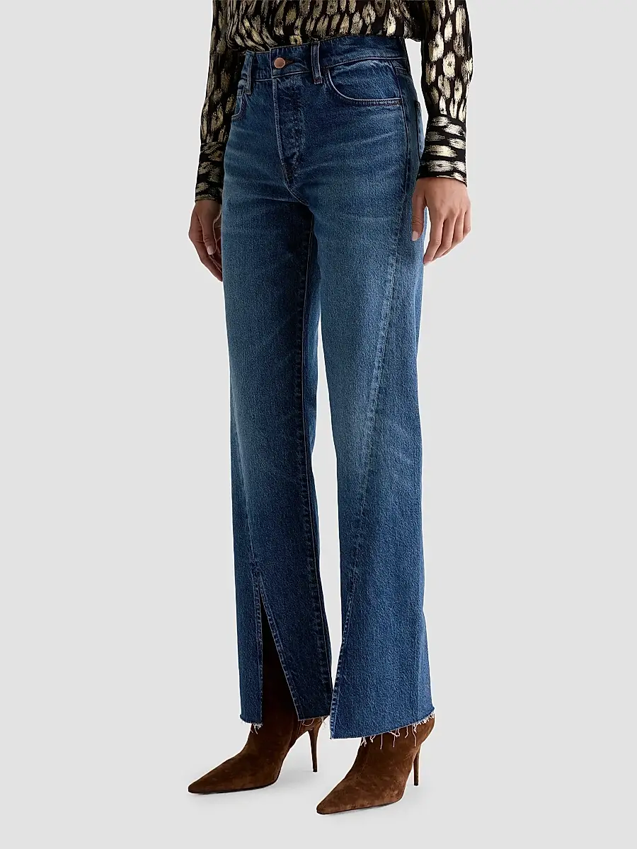 AG Jeans Women's Sydney High-Rise Straight-Leg Jeans | Thumbnail 7 AG Jeans Women's Sydney High-Rise Straight-Leg Jeans | Thumbnail 7