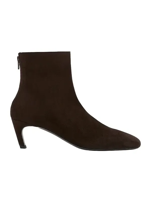 Women's Suede Zip-Up Ankle Boots Women's Suede Zip-Up Ankle Boots