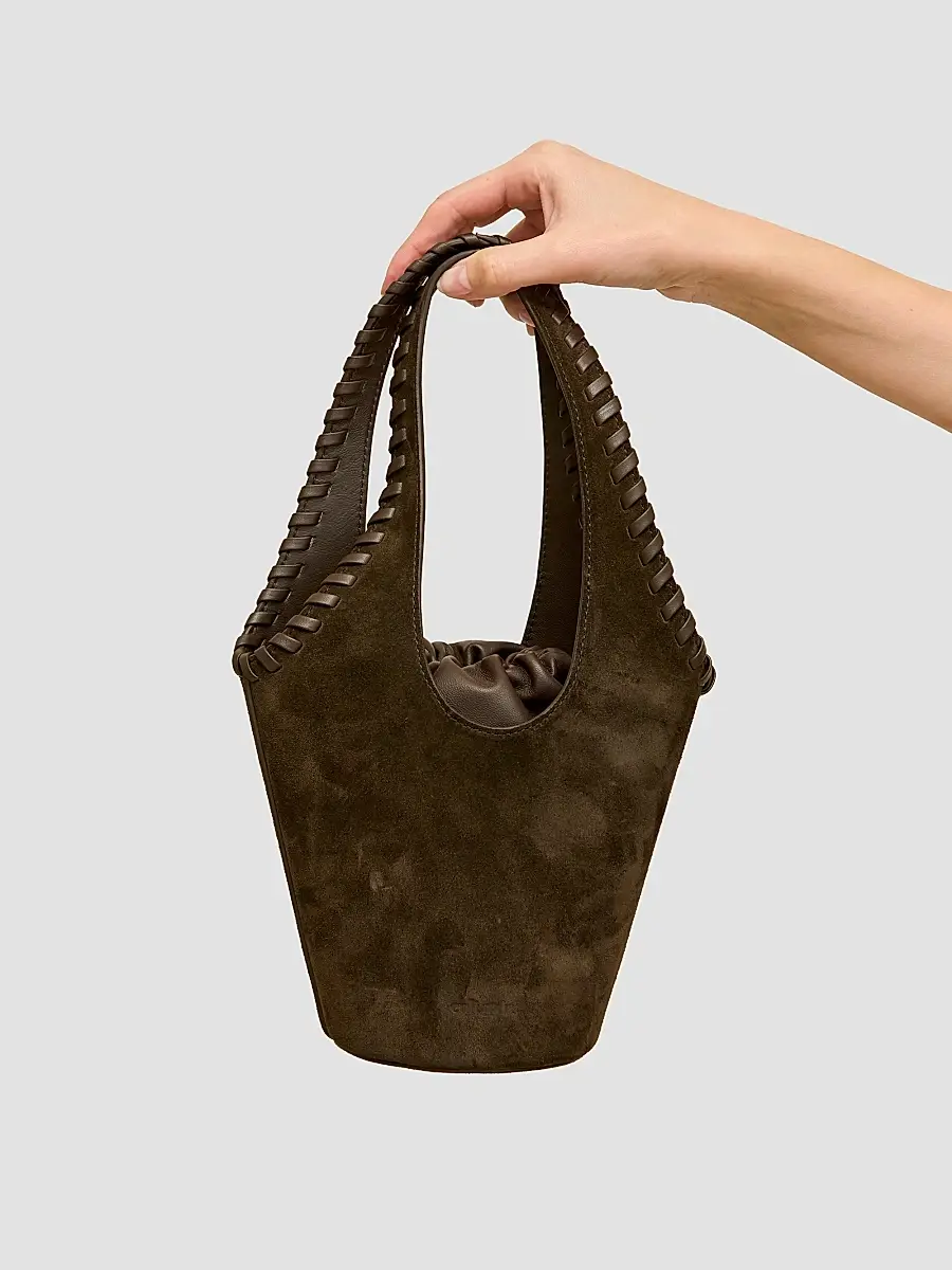 Cult Gaia Women's Nova Suede Bucket Bag | Thumbnail 2 Cult Gaia Women's Nova Suede Bucket Bag | Thumbnail 2