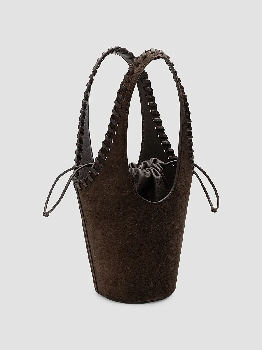 Cult Gaia Women's Nova Suede Bucket Bag | Thumbnail 3 Cult Gaia Women's Nova Suede Bucket Bag | Thumbnail 3