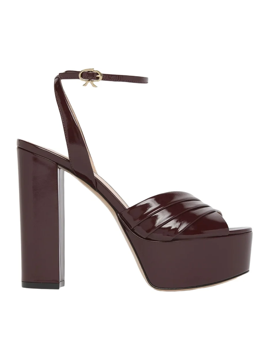 Gianvito Rossi Women's 85MM Leather Platform Sandals