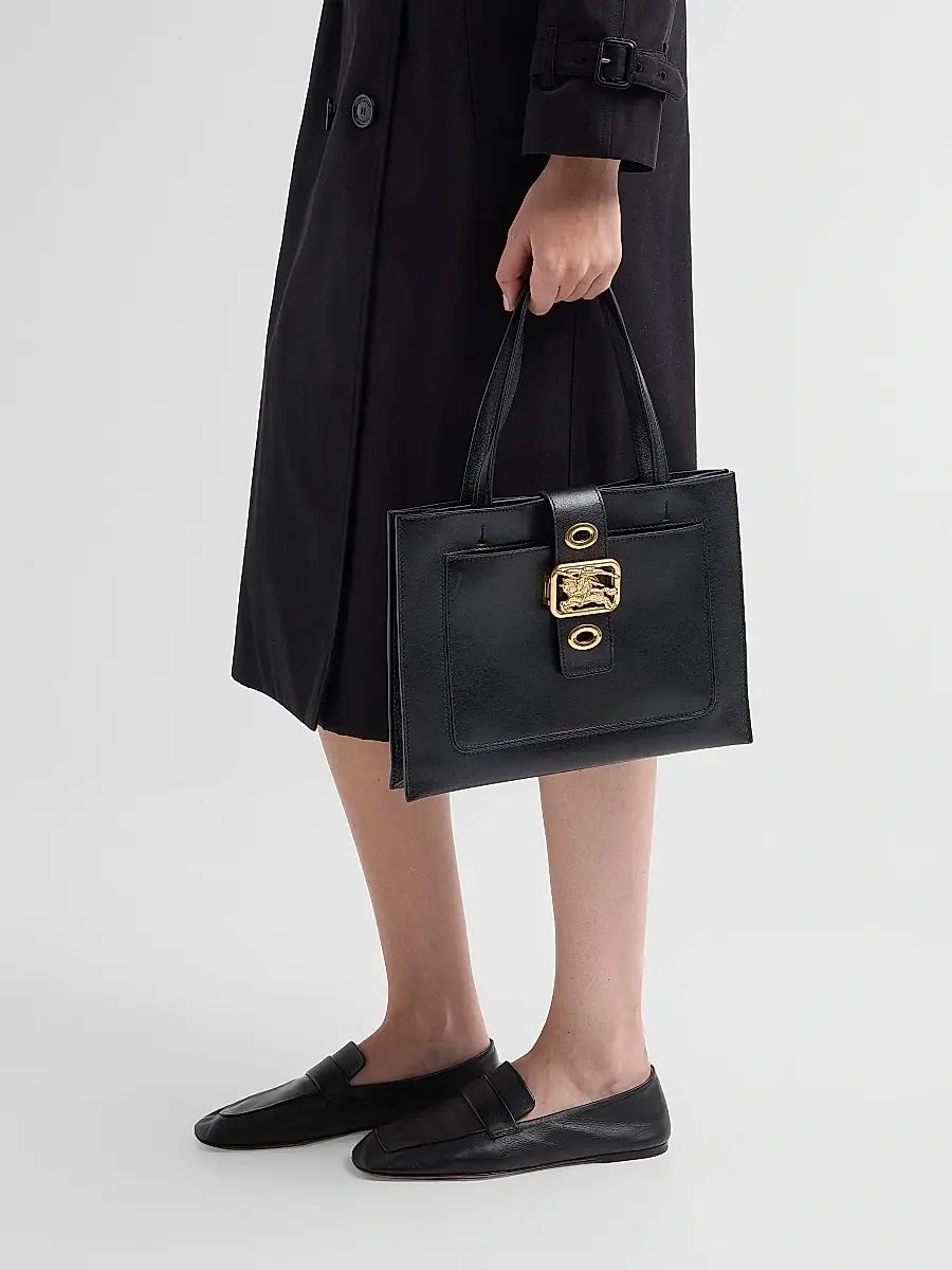 Burberry Women's Rider Small Tote Bag | Thumbnail 2 Burberry Women's Rider Small Tote Bag | Thumbnail 2