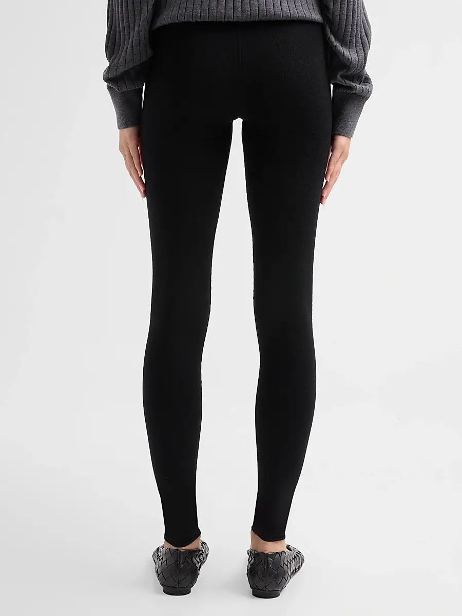 Bottega Veneta Women's Seamless Wool Leggings | Thumbnail 3