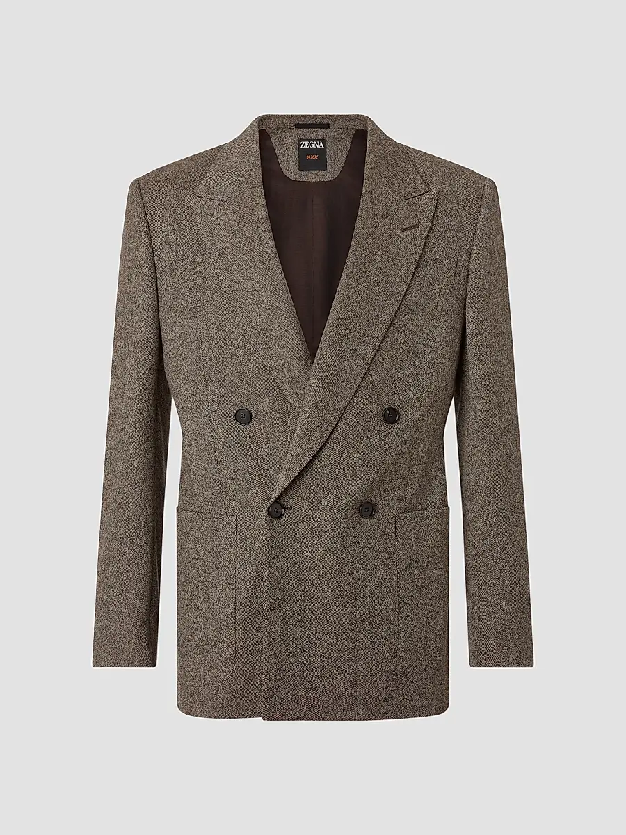 Zegna Men's Wool and Cashmere Jacket | Thumbnail 3 Zegna Men's Wool and Cashmere Jacket | Thumbnail 3