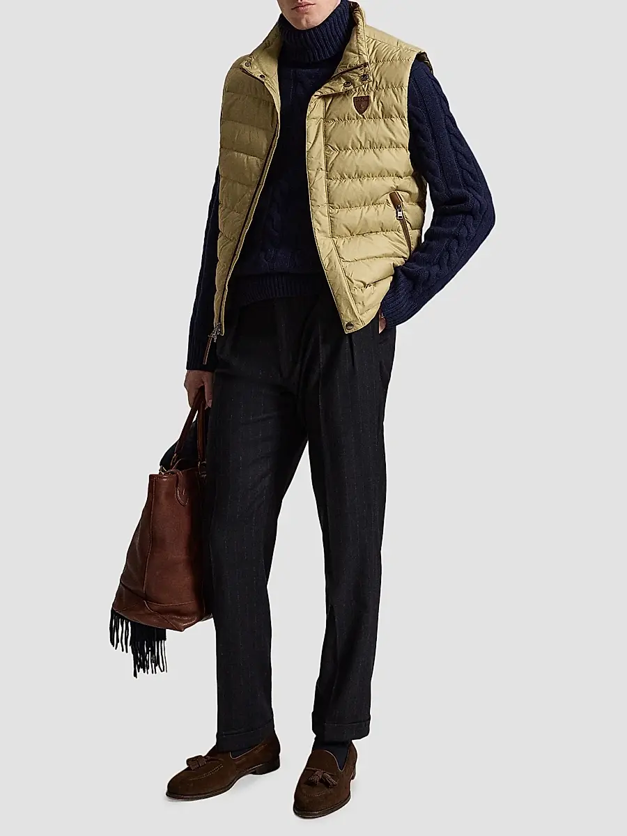 Polo Ralph Lauren Men's Mayhew Matte Down Vest | Thumbnail 2 Polo Ralph Lauren Men's Mayhew Matte Down Vest | Thumbnail 2